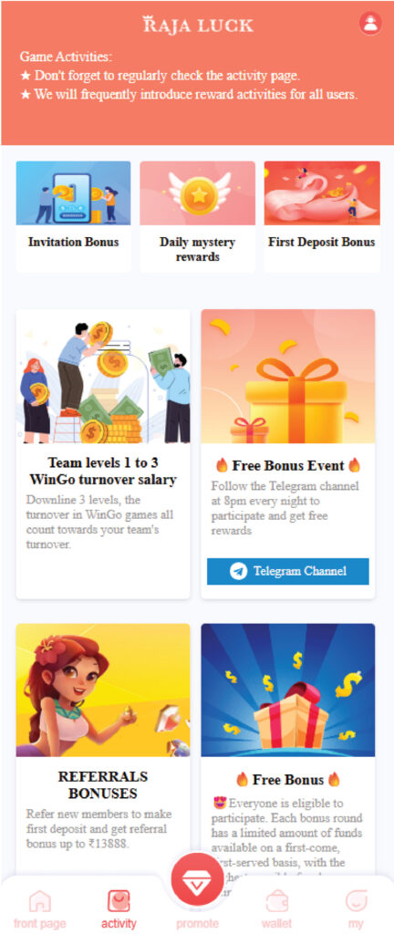 Security and Fairness at Raja Luck